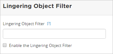 LDAP lingering object filter