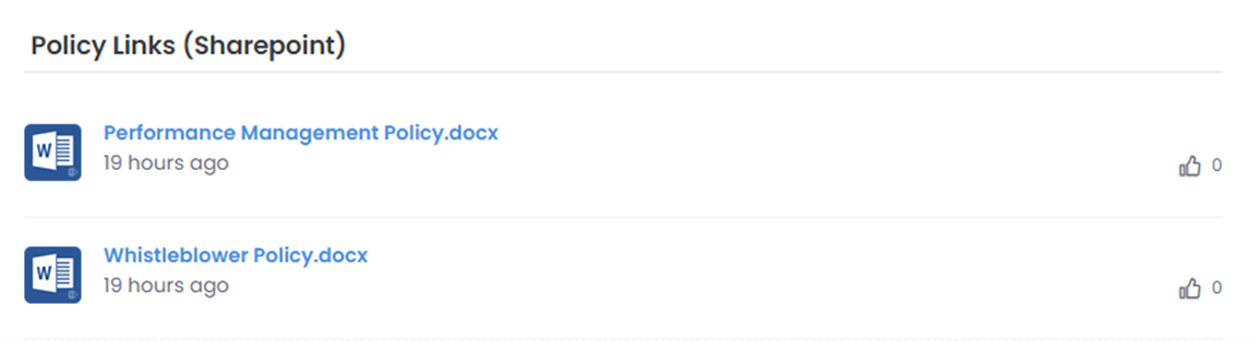 Content Widget configured with an advanced filter